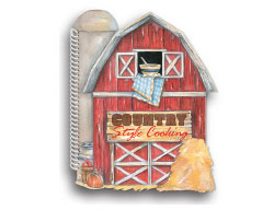 Country Style Cooking Die-Cut Cookbook